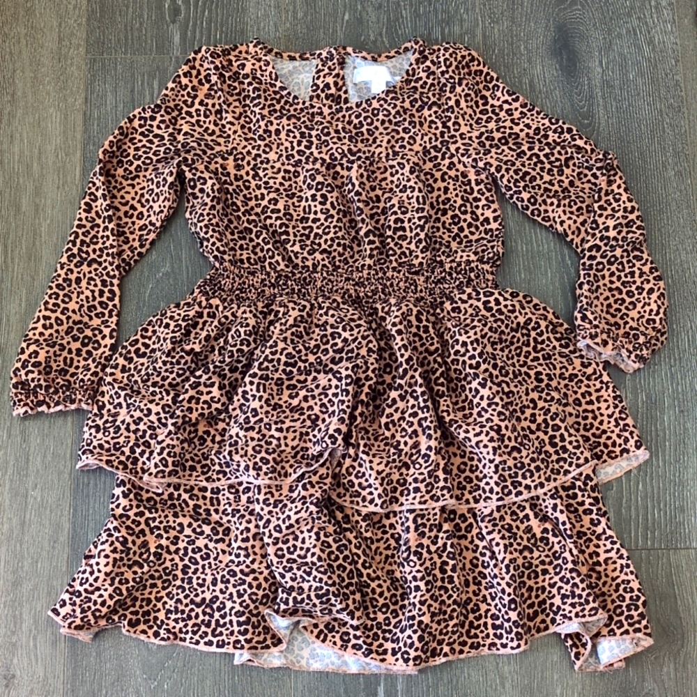 Cheetah 🐆 ruffle dress